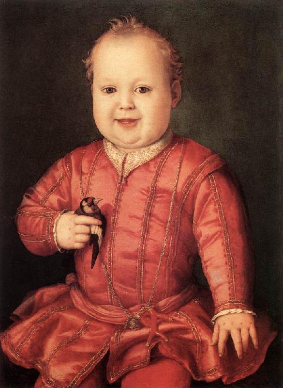 BRONZINO, Agnolo Portrait of Giovanni de Medici France oil painting art